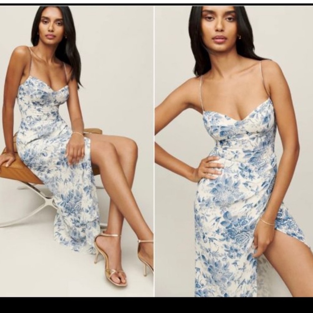 NWT Reformation Pompadour Kourtney Dress Plus Size 20 - Picture 2 of 9